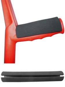 Kyynärsauvan pehmuste, musta